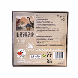 Домино "Динозавры" от бренда Egmont Toys