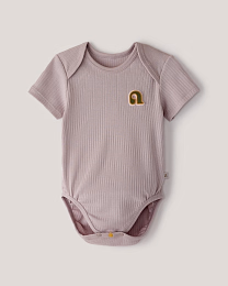 Набор боди в рубчик с коротким рукавом от бренда Anna Leon