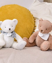 Мишка каштанового цвета, 25 см от бренда Doudou et Compagnie