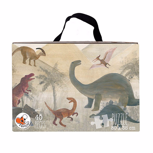 Пазл большой "Динозавры" от бренда Egmont Toys