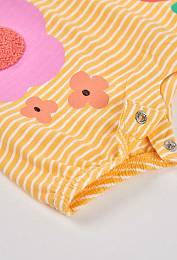 Ромпер в полоску Flowers от бренда Boboli