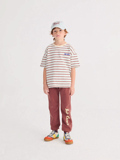 Футболка Stripes от бренда Bobo Choses Голубой