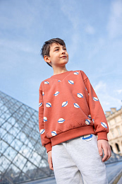 Свитшот Rib Saturn Print от бренда Sproet & Sprout