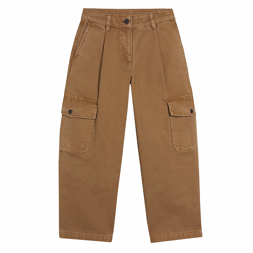 Джинсы карго Brown от бренда Stella McCartney kids