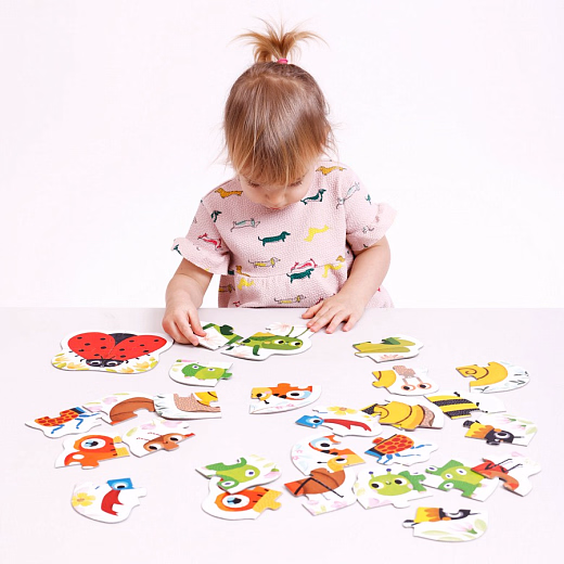 Пазлы Насекомые от бренда Banana Panda