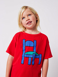 Футболка Chair от бренда Bobo Choses Красный