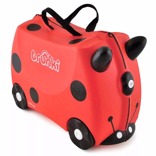Чемодан на колесиках Божья коровка от бренда Trunki