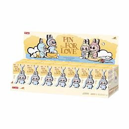 Брелок Labubu Pin For Love А-М от бренда POP MART