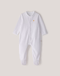 Комбинезон белого цвета с боди от бренда Anna Leon