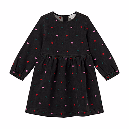 Платье джинсовое с цветными сердечками от бренда Stella McCartney kids