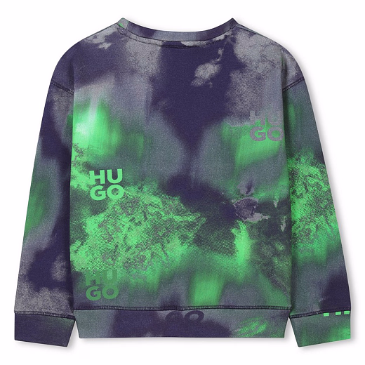 Свитшот Blue-Green-Grey от бренда HUGO