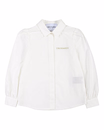 Блузка молочного цвета от бренда Trussardi
