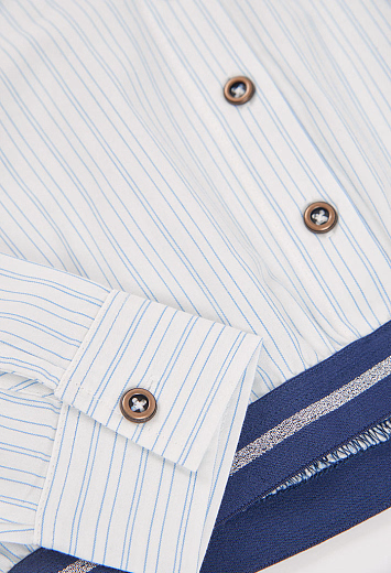 Блузка Blue Stripe от бренда Boboli