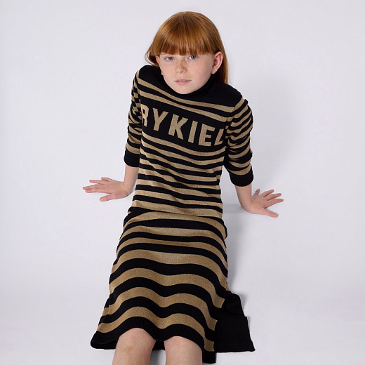 Платье Black-Gold от бренда SONIA RYKIEL