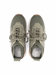 Кроссовки текстильные Khaki Beige от бренда Stella McCartney kids