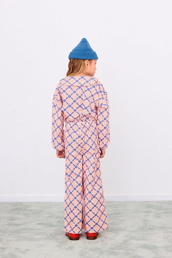 Блузка FLOWER GRID от бренда Tinycottons