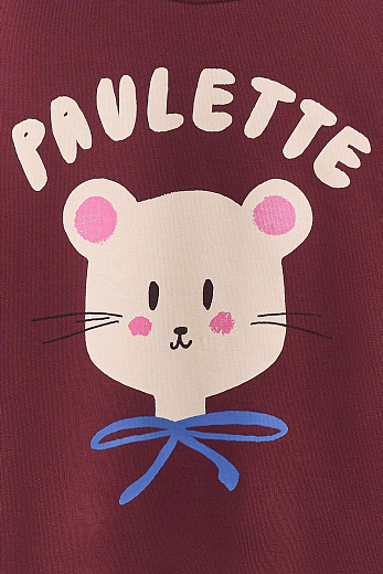 Свитшот Paulette от бренда CHOOCHOO