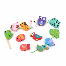 Мозайка-бусы Животный мир от бренда Vilac