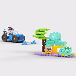 Конструктор Полиция 80 mini деталей от бренда Marioinex