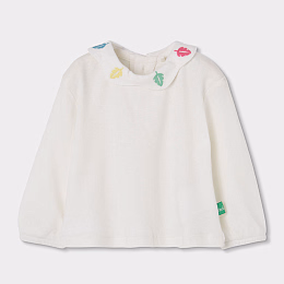 Лонгслив Embroidery Leaves и штаны от бренда Boboli