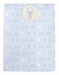 Подарочные пакетики Baby Boy с наклейками 25 шт от бренда Tim & Puce Factory