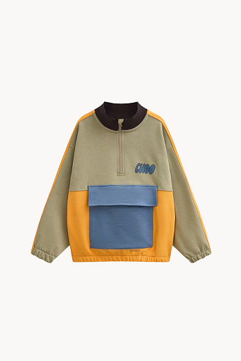 Свитшот Color Block от бренда CHOOCHOO