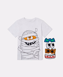 Футболка Zombie Graphic от бренда Stella McCartney kids Белый