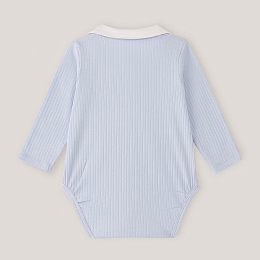 Боди с воротником 3 шт White-Blue от бренда Anna Leon