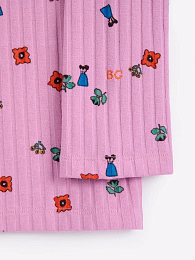 Водолазка pink Blossom от бренда Bobo Choses
