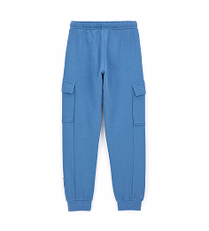 Джоггеры-карго голубого цвета от бренда Original Marines