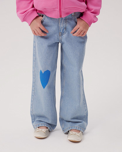 Джинсы Blue Heart от бренда CHOOCHOO