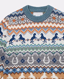 Джемпер Festive Multicolor Wool от бренда Stella McCartney kids