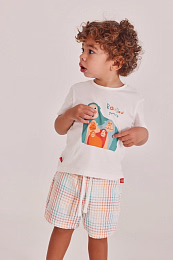 Футболка и шорты Monkey family от бренда Boboli