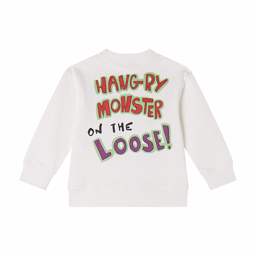 Свитшот Hungry Monster от бренда Stella McCartney kids