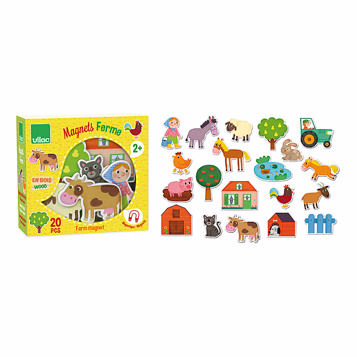 Магниты Ферма от бренда Vilac