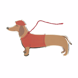 Открытки Такса 8 шт от бренда Tim & Puce Factory