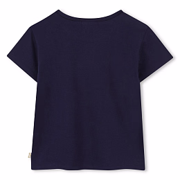 Футболка Horse от бренда Billieblush Темно-синий