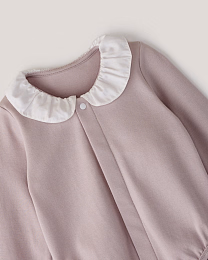 Набор боди с воротником розового, зеленого, белого цвета от бренда Anna Leon