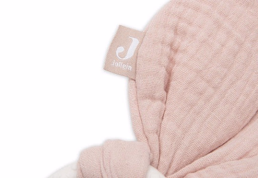 Прорезыватель Ушки зайчика Розовый от бренда Jollein