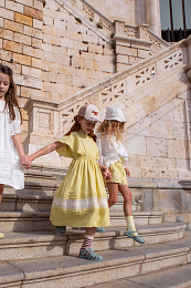 Платье Emilie Yellow от бренда C'ERA UNA VOLTA