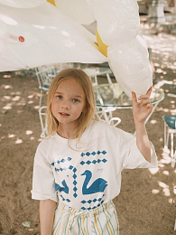 Футболка SWAN от бренда Tinycottons Белый