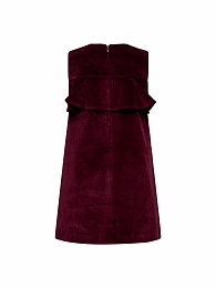 Платье Burgundy velvet от бренда Trussardi