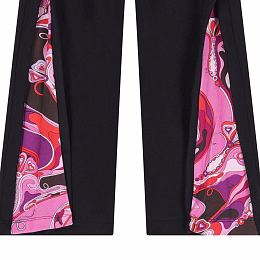 Штаны Black Orchidee от бренда Emilio Pucci