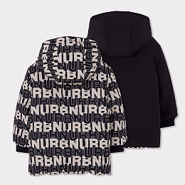 Куртка двусторонняя Letter print от бренда Boboli
