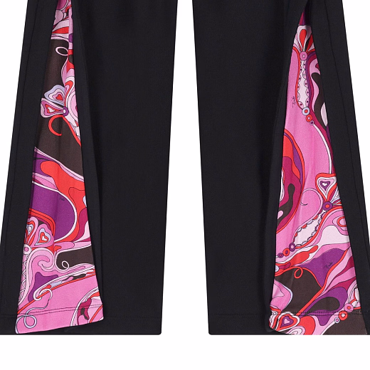 Штаны Black Orchidee от бренда Emilio Pucci