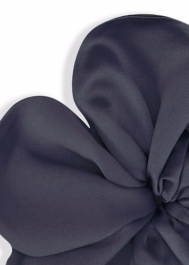 Резинка для волос «Цветок для мамы» графит без наполнителя от бренда Kosa do Poyasa