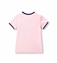 Футболка 84 lovely от бренда Original Marines Розовый