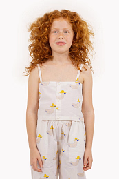 Кроп-топ Ducks от бренда Tinycottons