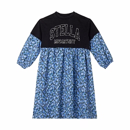 Платье Floral & Logo от бренда Stella McCartney kids