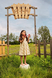 Платье Apple Print от бренда Sproet & Sprout